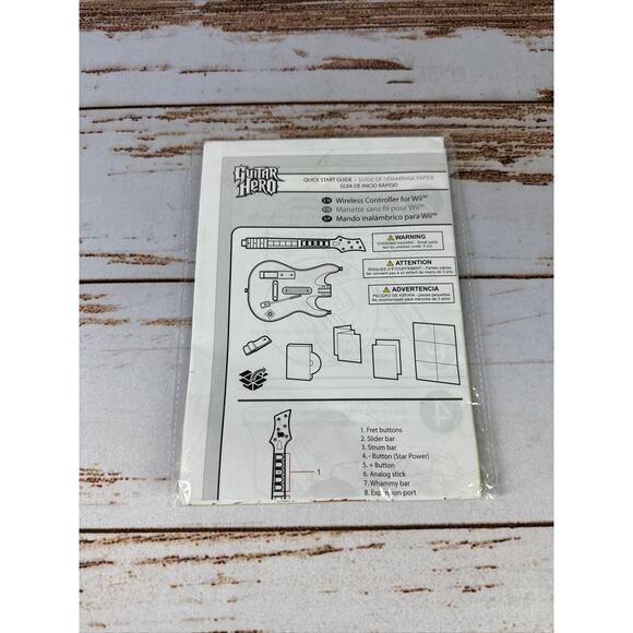 Guitar Hero World Tour Decals / Stickers Video Game Activision - Picture 2 of 2